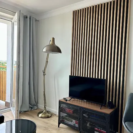 Z Widokiem Na I Zatoke Free & Priv Parking Apartment Danzig