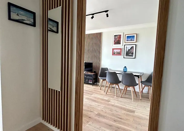 Z Widokiem Na I Zatoke Free & Priv Parking Apartamento Gdańsk